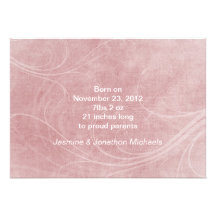 Tarjetas de la invitación del bebé de la foto de P