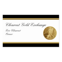 Tarjetas de visita con clase de la inversión del o