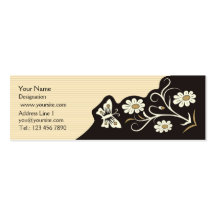 Tarjetas de visita flacas de Bouzouki