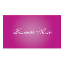 Tarjetas de visita rosadas profesionales