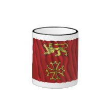 Tarn-et-Garonne waving flag Mug