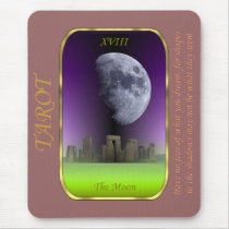 Tarot Card - The Moon Mousepad