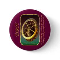 Tarot Card - Wheel of Fortune buttons by WitchysCauldron Tarot Card - Wheel of Fortune buttons