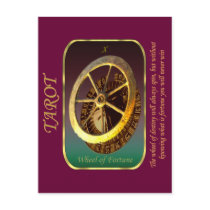 Tarot Card - Wheel of Fortune Post Cards