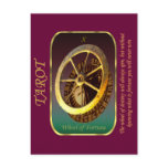 Tarot Card - Wheel of Fortune Post Cards