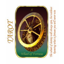 Tarot Card - Wheel of Fortune t-shirts