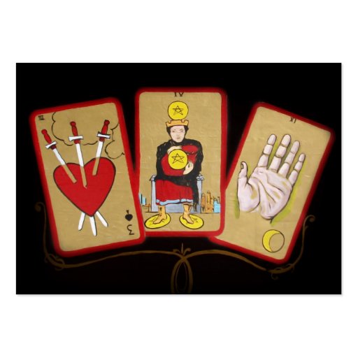 Tarot Cards (1) Business Card Template