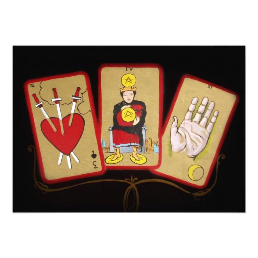 Tarot Cards (1) Personalized Announcement
