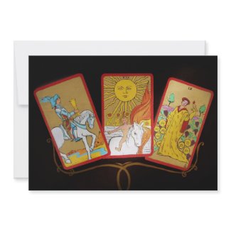 Tarot Cards (2) invitation