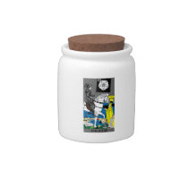 Tarot Death Card candy jars