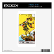 tarot-fool iPhone 4S skin