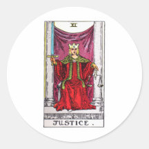 tarot-justicia pegatinas  