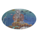Tarpon Springs Sponge Diver Mural Stickers