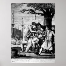 Tarring and Feathering Print