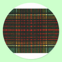 Tartan Colors Anderson The MUSEUM Zazzle Gifts stickers