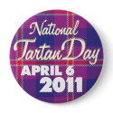Tartan Day 2011 Button: Huge
