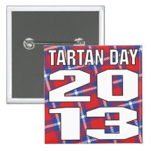 Tartan Day 2013 Button