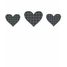 Tartan Heart Trio shirt