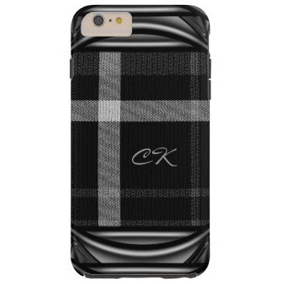 Tartan Knight Cool Monogram 6/6s Tough iPhone 6 Plus Case