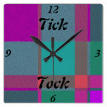 "Tartan TickTock Clock".*