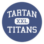 Tartan - Titans - High - Saint Paul Minnesota Stickers