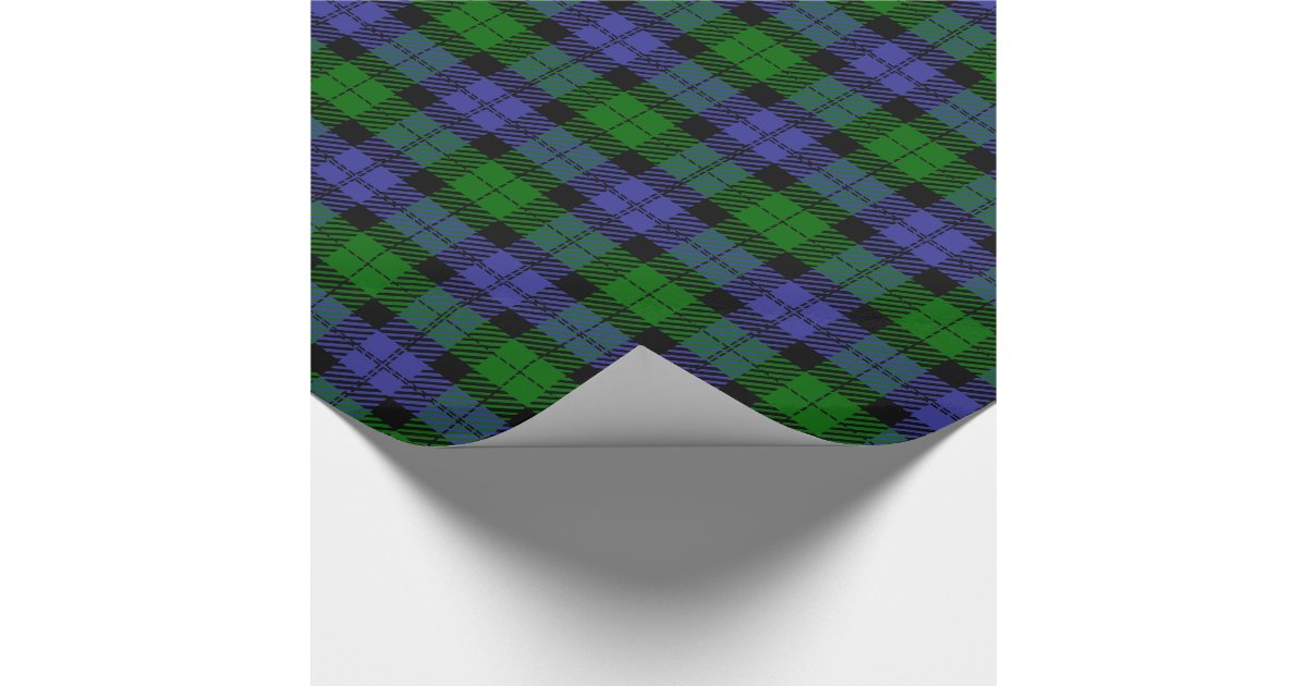 Tartan Wrapping Paper Zazzle
