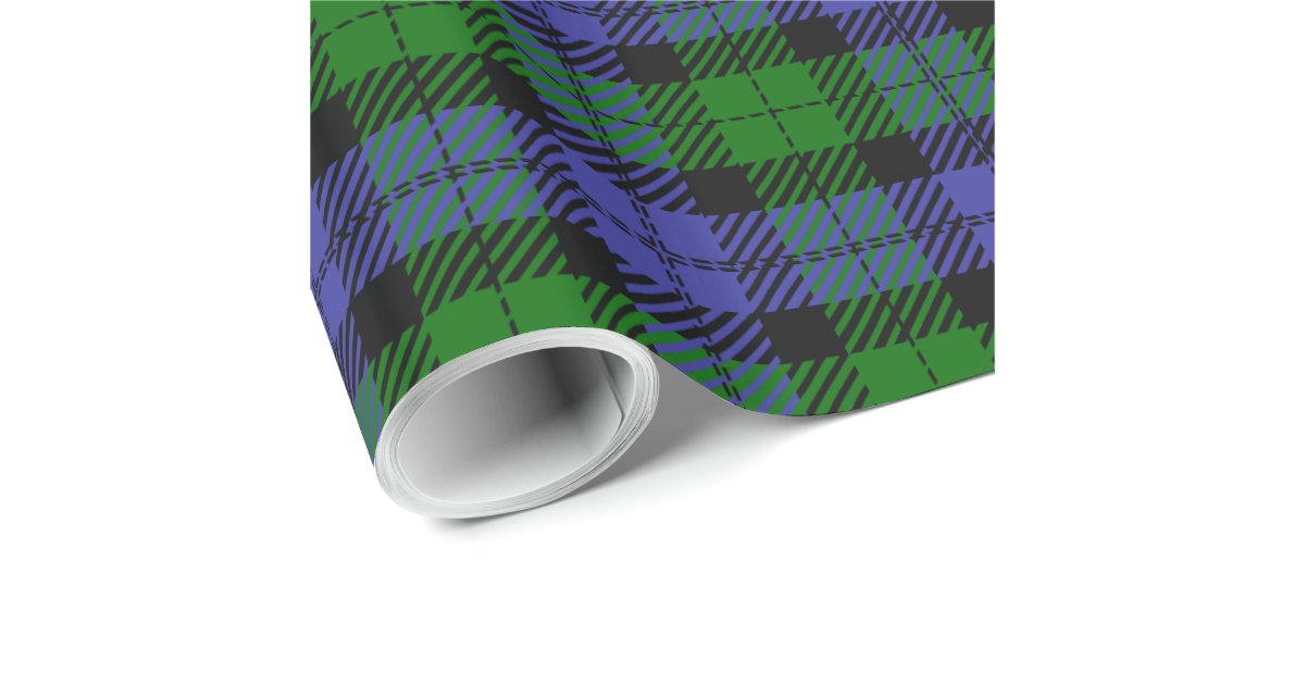 Tartan Wrapping Paper Zazzle