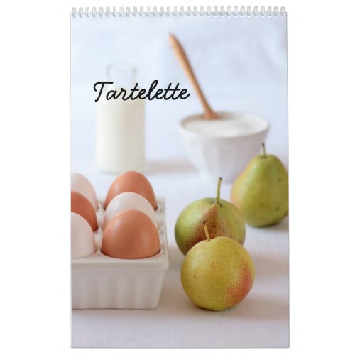 Tartelette Calendar - Customized calendar