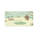 Tarzan Santa Address Label