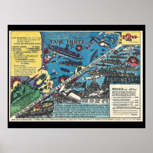 Task Force!  Helen of Toy  Comic Book Ad Print