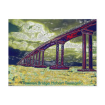 Tasman Bridge Hobart Tasmania postcards by Wynity Tasman Bridge Hobart Tasmania postcards