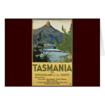 Tasmania cards by vintage_poster Tasmania cards