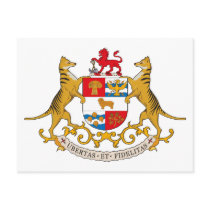 Tasmania Coat of Arms Postcard