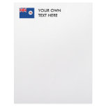 Tasmania Flag Customized Letterhead