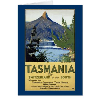 Tasmania ~ Switzerland of the South card
