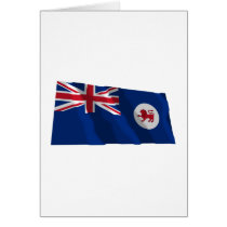 Tasmania Waving Flag cards by Vexillophile Tasmania Waving Flag cards