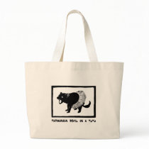 Tasmanian Devil in a Tutu bags by LiveSimply Tasmanian Devil in a Tutu bags