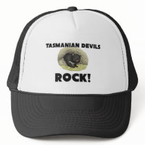 Tasmanian Devils Rock hats by AnimalShirts Tasmanian Devils Rock hats