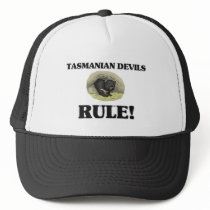 TASMANIAN DEVILS Rule! hats by AnimalShirts TASMANIAN DEVILS Rule! hats