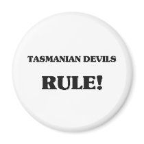 Tasmanian Devils Rule magnets