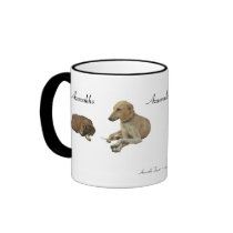 TASSE Azawakhs couchés mugs