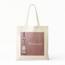 Tasseled Rose Dreams Tote Bags