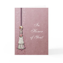 Tasseled Rose Dreams Card
