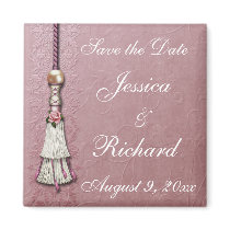 Tasseled Rose Dreams Refrigerator Magnets