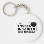 Tassle Worth the Hassel Keychains