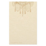 Tassles in Gold Stationery