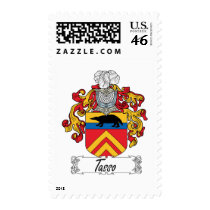 Tasso Family Crest postage by coatsofarms Tasso Family Crest postage