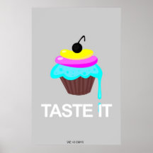 TASTE CMYK POSTER