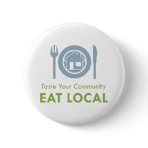 Taste Local Pinback Button