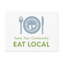 Taste Local postcards